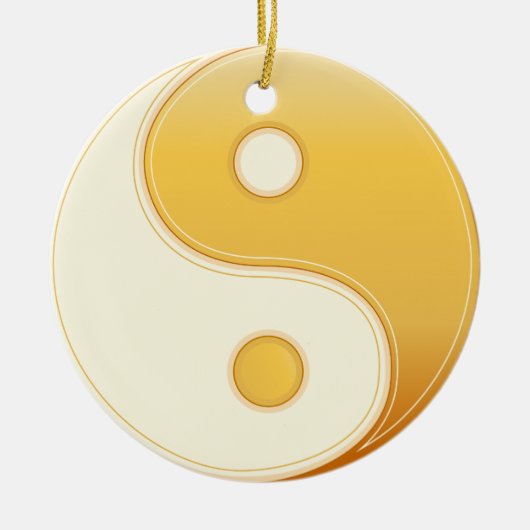 Taoismus Keramikornament (Vorne)