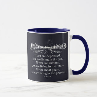 Taoismus Lao Tzu, wenn Sie depressiv sind Sie lebe Tasse