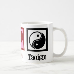 Taoist Peace Liebe Taoismus Yin Yang Kaffeetasse