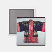 Taoist Robe mit Tai Chi Yin und Yang Magnet (Vorderseite/Rückseite)