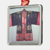 Taoist-Robe mit Tai-Chi Yin und Yang Silbernes Ornament (Links)