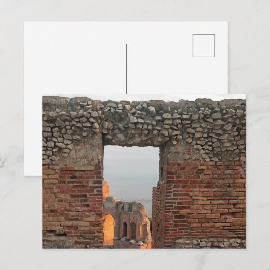 Taormina. #12. postkarte (Vorne/Hinten)