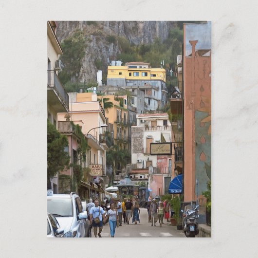 Taormina. #1. postkarte (Vorderseite)