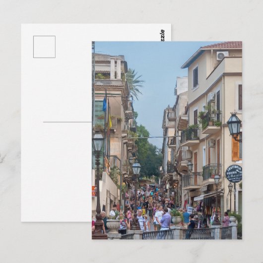 Taormina. 7. postkarte (Vorne/Hinten)