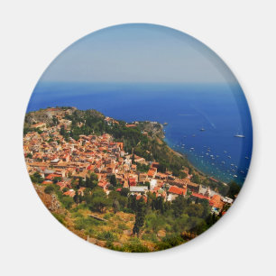 Taormina Ansicht 2 Magnet