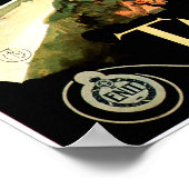 TAORMINA ITALIA Sizilien Vintag Italien Reisen Poster (Ecke)