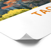 Taormina Italien Reisen Print Poster (Ecke)