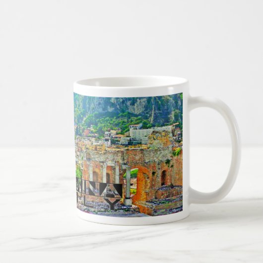 Taormina Kaffeetasse (Rechts)