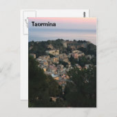 Taormina Postkarte (Vorne/Hinten)