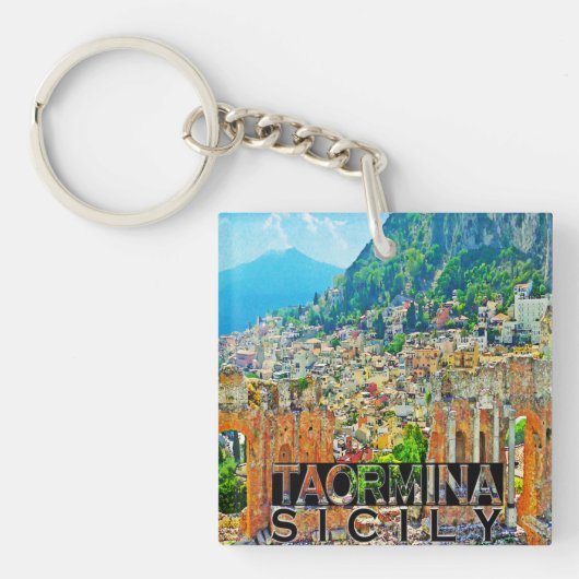 Taormina Schlüsselanhänger (Vorderseite)
