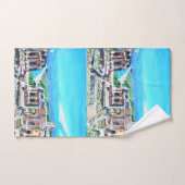 Taormina, Sizilien Badhandtuch Set (Handtuch)