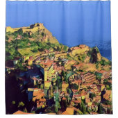 TAORMINA - Sizilien - Duschvorhang (Vorderseite)