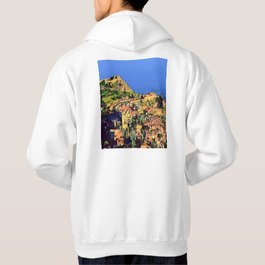 TAORMINA - Sizilien - Hoodie (Rückseite)