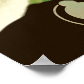 Taormina, Sizilien, Italien, Aussicht auf die Küst Poster (Ecke)