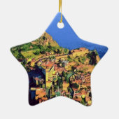 TAORMINA - Sizilien - Keramik Ornament (Hinten)