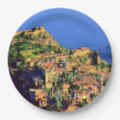 TAORMINA - Sizilien - Pappteller (Vorderseite)