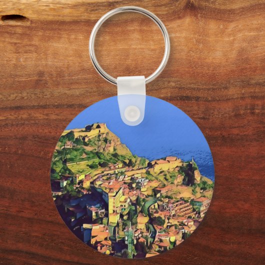 TAORMINA - Sizilien - Schlüsselanhänger (Vorderseite)