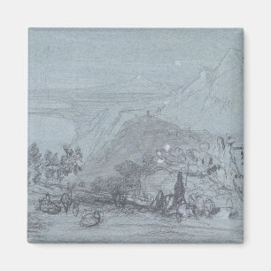 Taormina, von "Ansichten von Sizilien" (Kreide & G Magnet