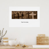 Taos Cemetary Poster (Küche)