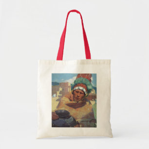 Taos Indian Hola Water Jug by Blumenschein Tragetasche