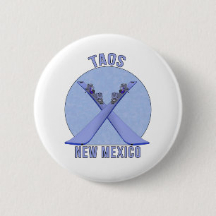 Taos, New Mexico Button