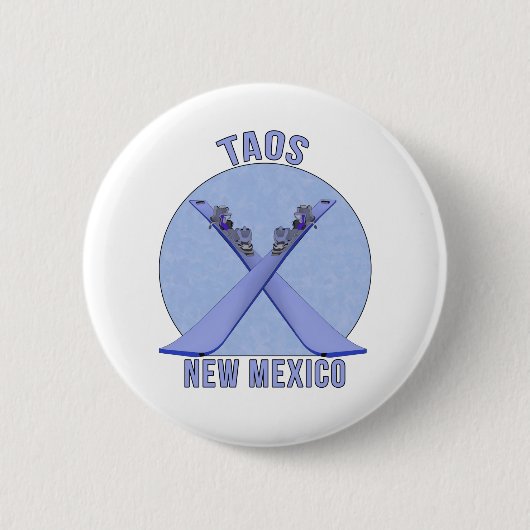 Taos, New Mexico Button (Vorderseite)