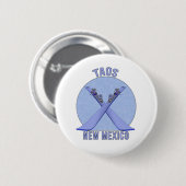 Taos, New Mexico Button (Vorne & Hinten)