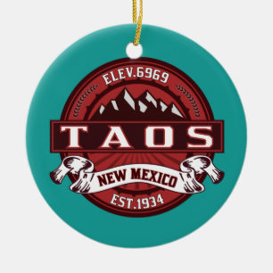 Taos New Mexico Est 1934 Weihnachtsschmuck