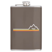 Taos, New Mexico Flachmann (Vorderseite)