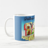 Taos New Mexico Gruß Kaffeetasse (Links)