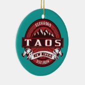 Taos New Mexico ist 1934 Christmas Ornament (Rechts)