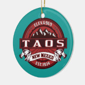 Taos New Mexico ist 1934 Christmas Ornament (Links)