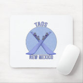 Taos, New Mexico Mousepad (Mit Mouse)