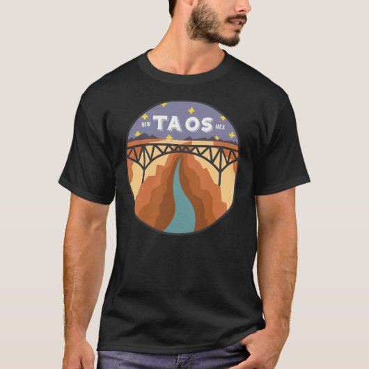 Taos, New Mexico - Nacht T-Shirt (Vorderseite)