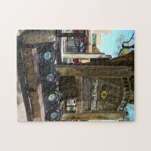 Taos New Mexico. Puzzle (Horizontal)