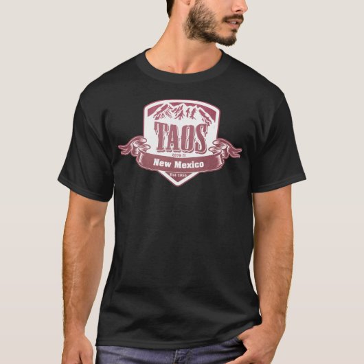 Taos New Mexico Ski Resort T-Shirt (Vorderseite)