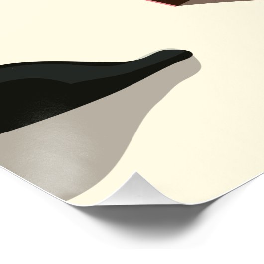 Taos New Mexico Skipposter Poster (Ecke)