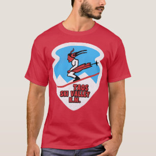 Taos New Mexico Skistal Vintag Tourist Souveni T-Shirt