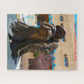 Taos New Mexico.Weihnachts-Grüße Puzzle (Horizontal)