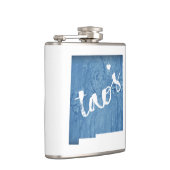 Taos New Mexico Wood Grain Flachmann (Rechts)