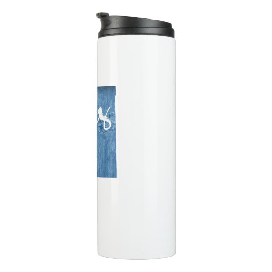 Taos New Mexico Wood Grain Thermosbecher (Nach rechts gedreht)