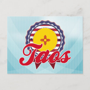 Taos, NM Postkarte