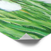 Taos Patio ~ Landschaft Poster (Ecke)