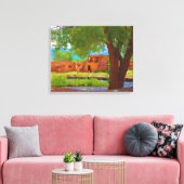 Taos Pueblo Leinwanddruck (Insitu (Wohnzimmer))