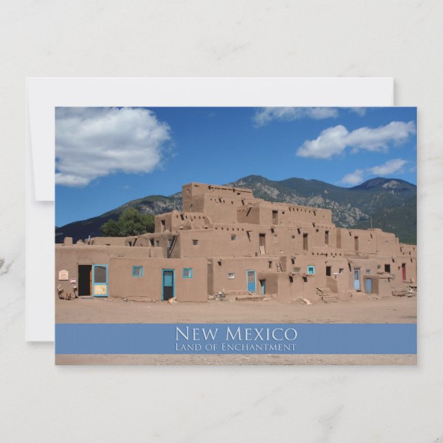 Taos Pueblo, New Mexico (Vorderseite)