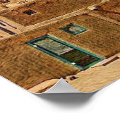 Taos Pueblo, New Mexico Poster (Ecke)