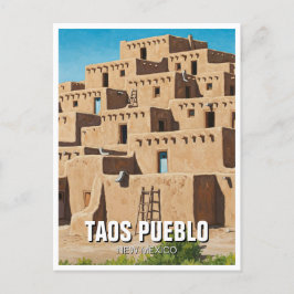 Taos Pueblo New Mexico Postkarte