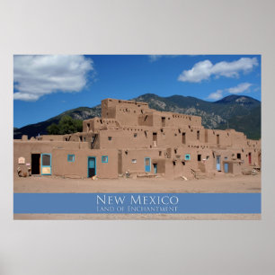 Taos Pueblo Poster