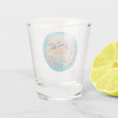 Taos Pueblo USA Schnapsglas (Rückseite)