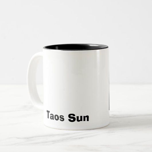 Taos Sun Zweifarbige Tasse (Vorderseite Links)